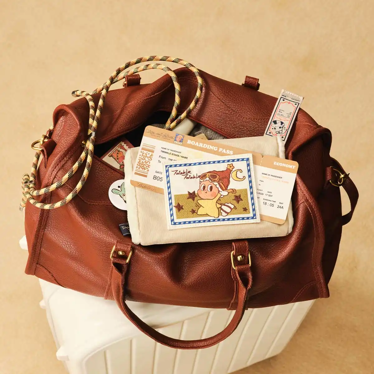 Twinkle Twinkle - Colección"Maravilloso Viaje"Portatarjetas
