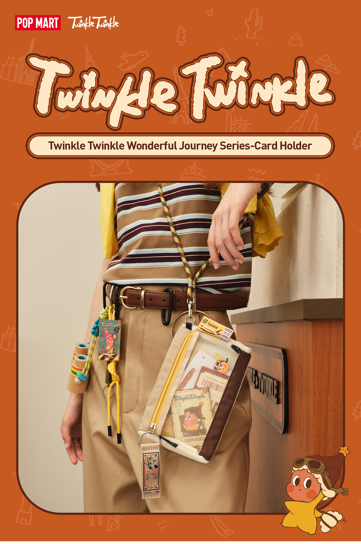 Twinkle Twinkle Wonderful Journey Series-Card Holder - POP MART