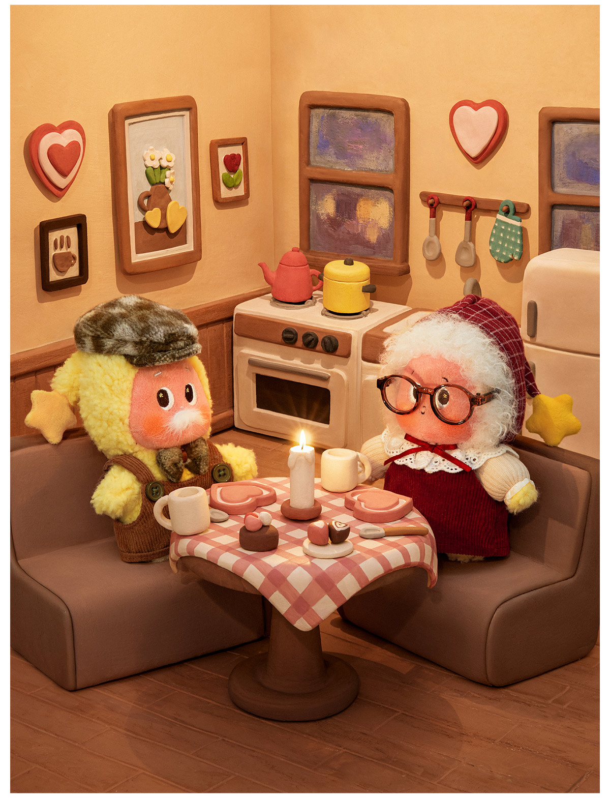 POP NOW:Twinkle Twinkle Crush On You Series-Plush Pendent Blind