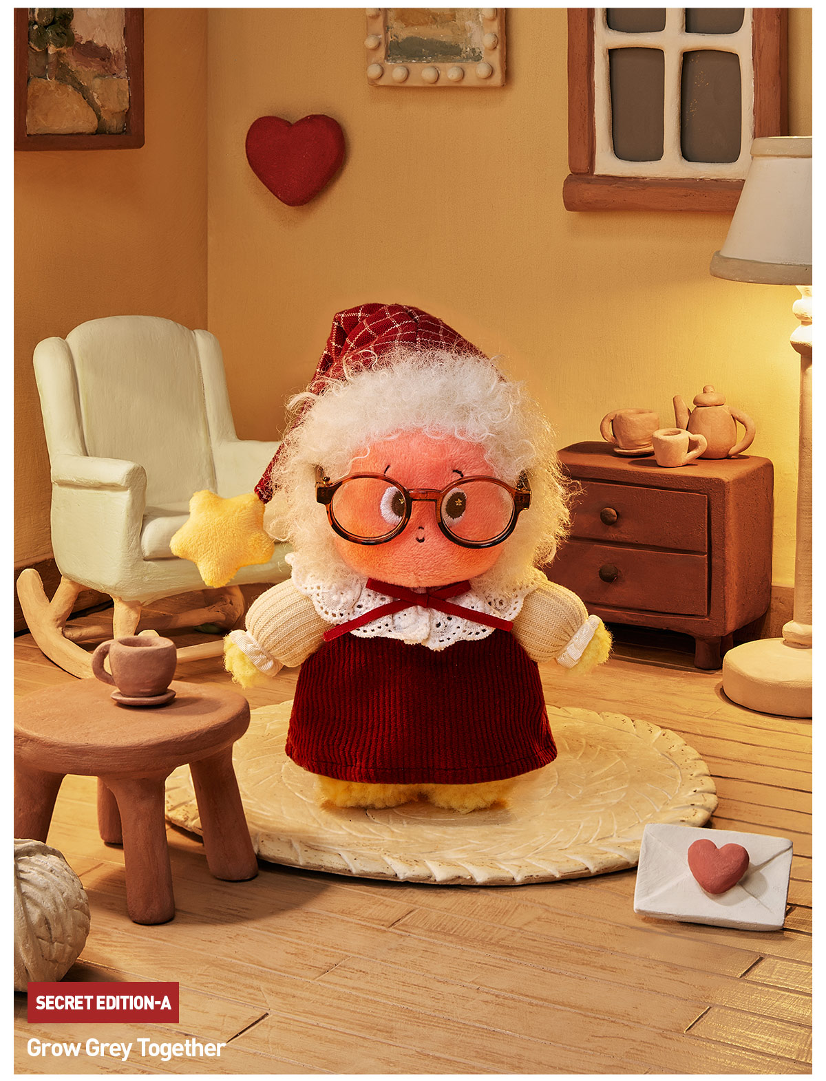 POP NOW:Twinkle Twinkle Crush On You Series-Plush Pendent Blind