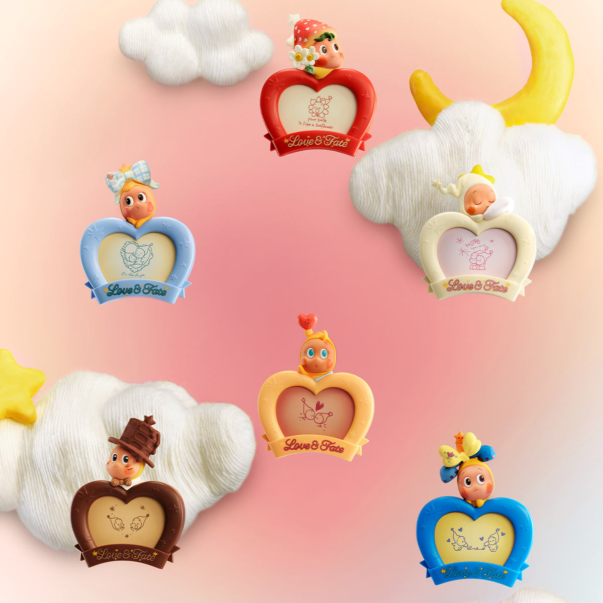 Twinkle Twinkle Crush On You Series-Photo Frame Fridge Magnet