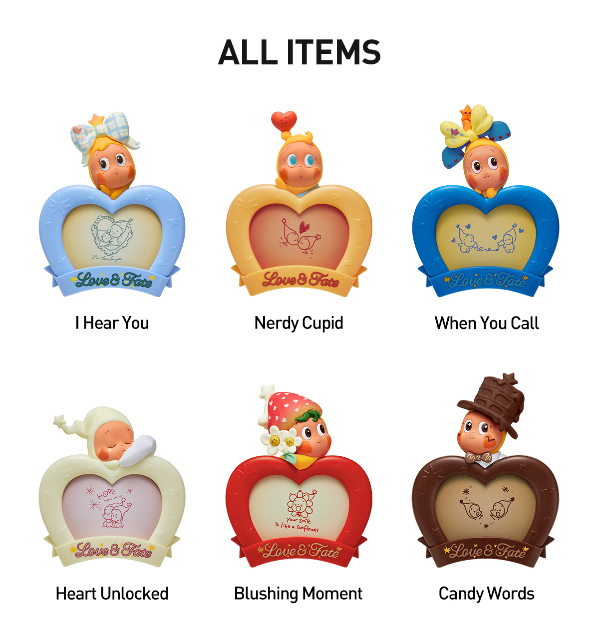 Twinkle Twinkle Crush On You Series-Photo Frame Fridge Magnet