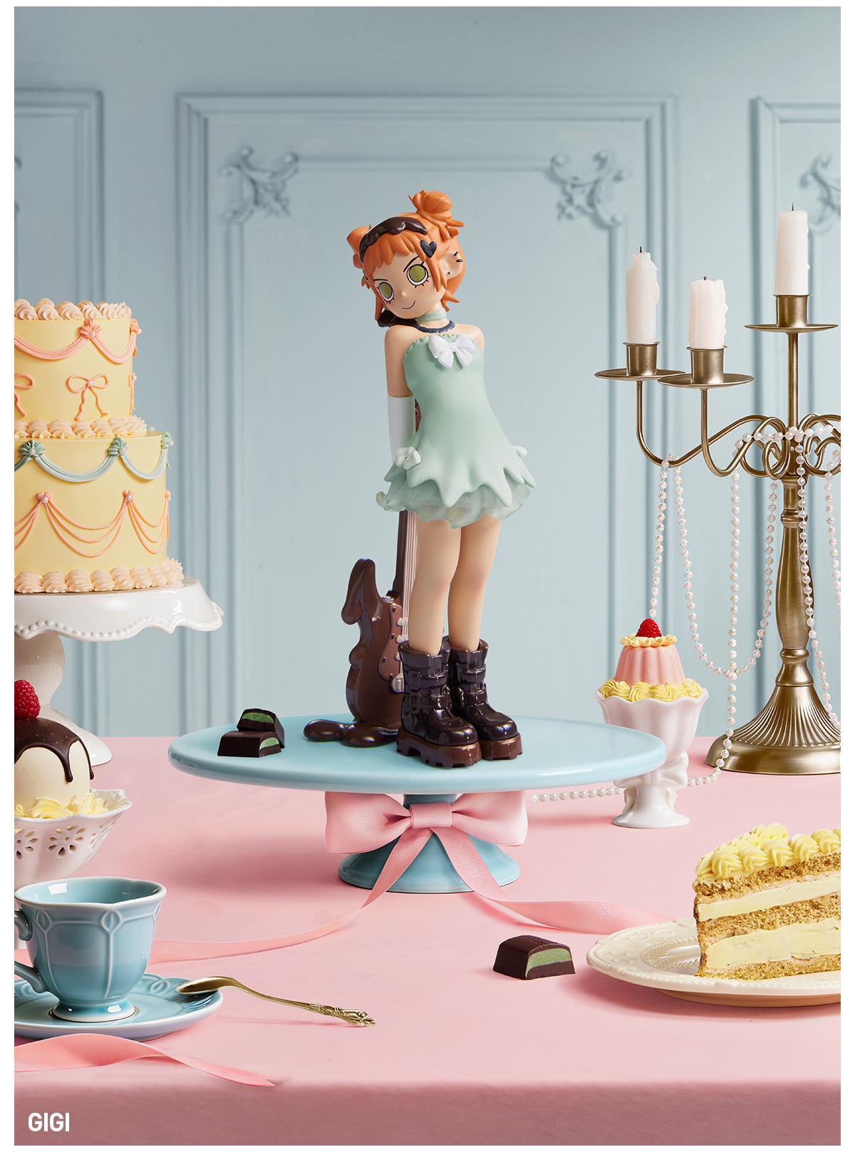 POP MART Peach Riot à La Mode フィギュア Peach Riot à la mode Figures - POP MART (United States)