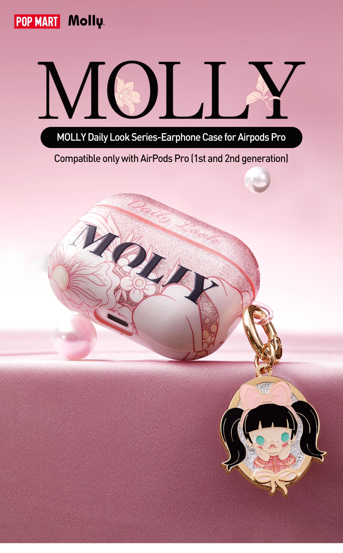 MOLLY Daily Look Series-Earphone Case for Airpods Pro|POP MART