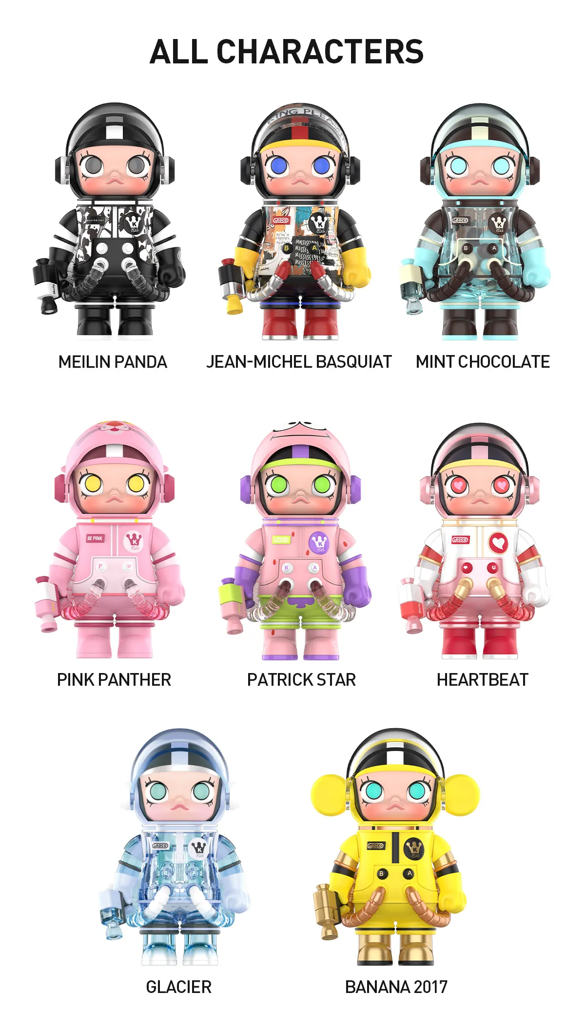 POP NOW:MEGA SPACE MOLLY 100% Series 2-B - POP MART (United States)