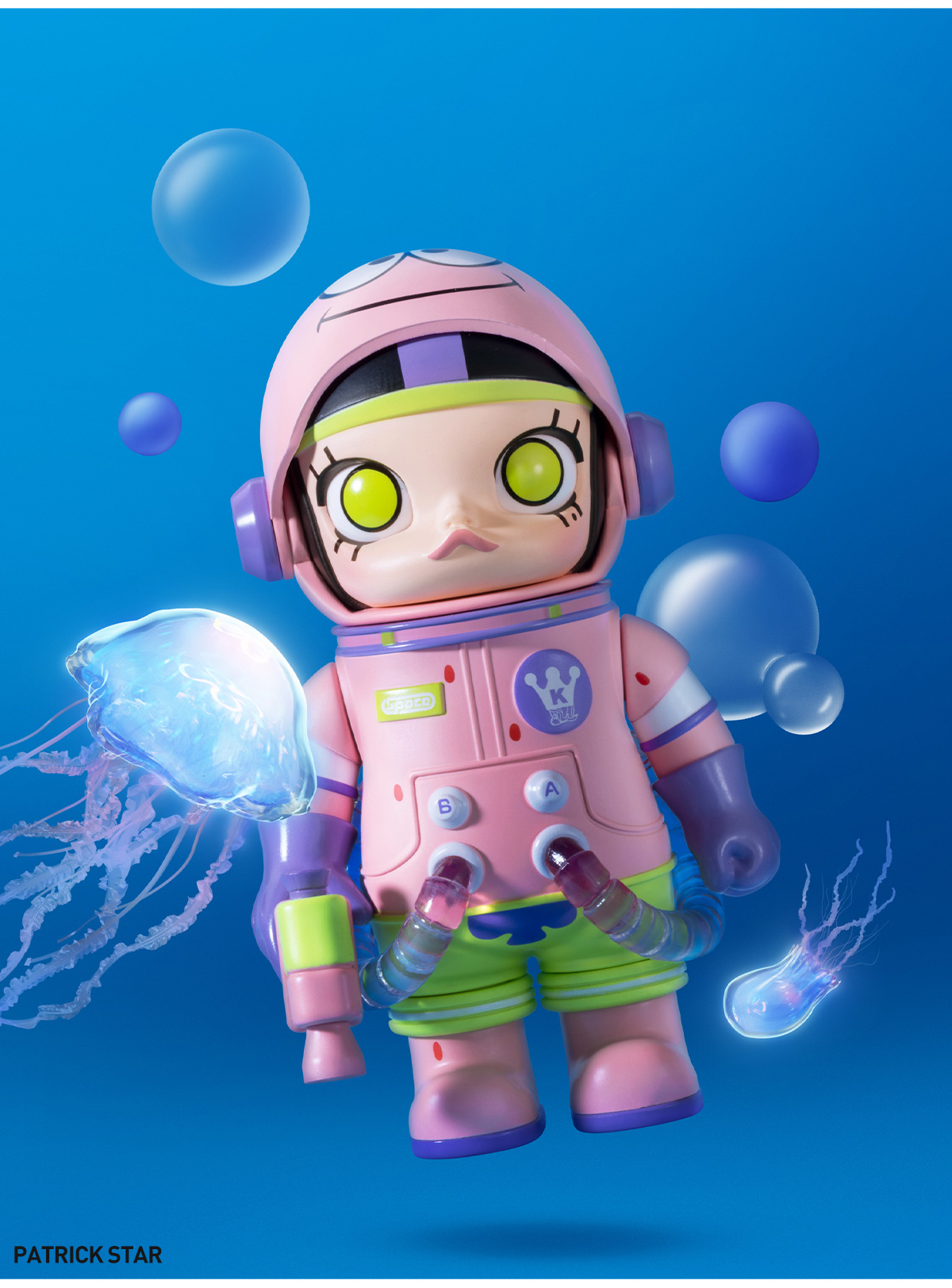 POP NOW:MEGA SPACE MOLLY 100% Series 2-B - POP MART (United States)