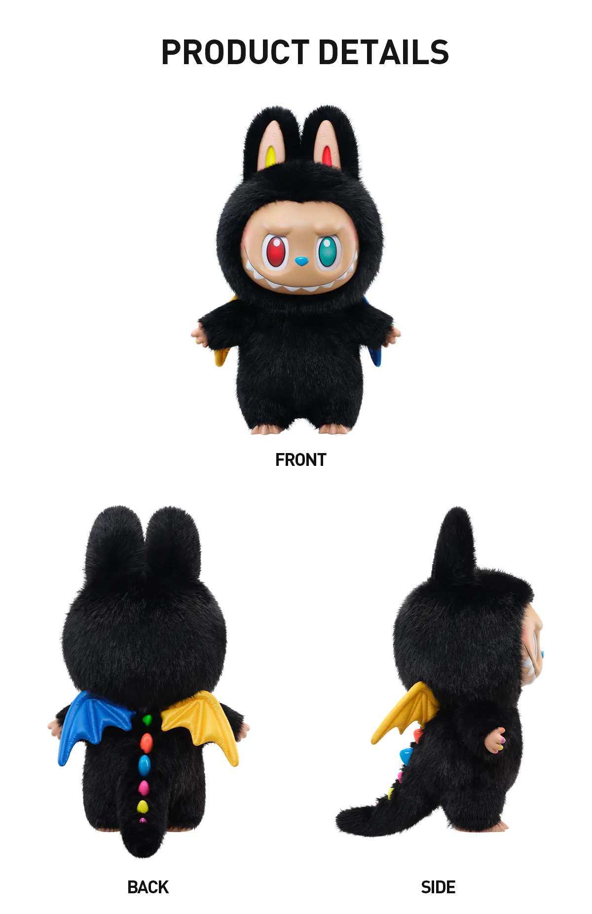 THE MONSTERS 10th Anniversary Series-ZIMOMO Vinyl Plush Doll - POP