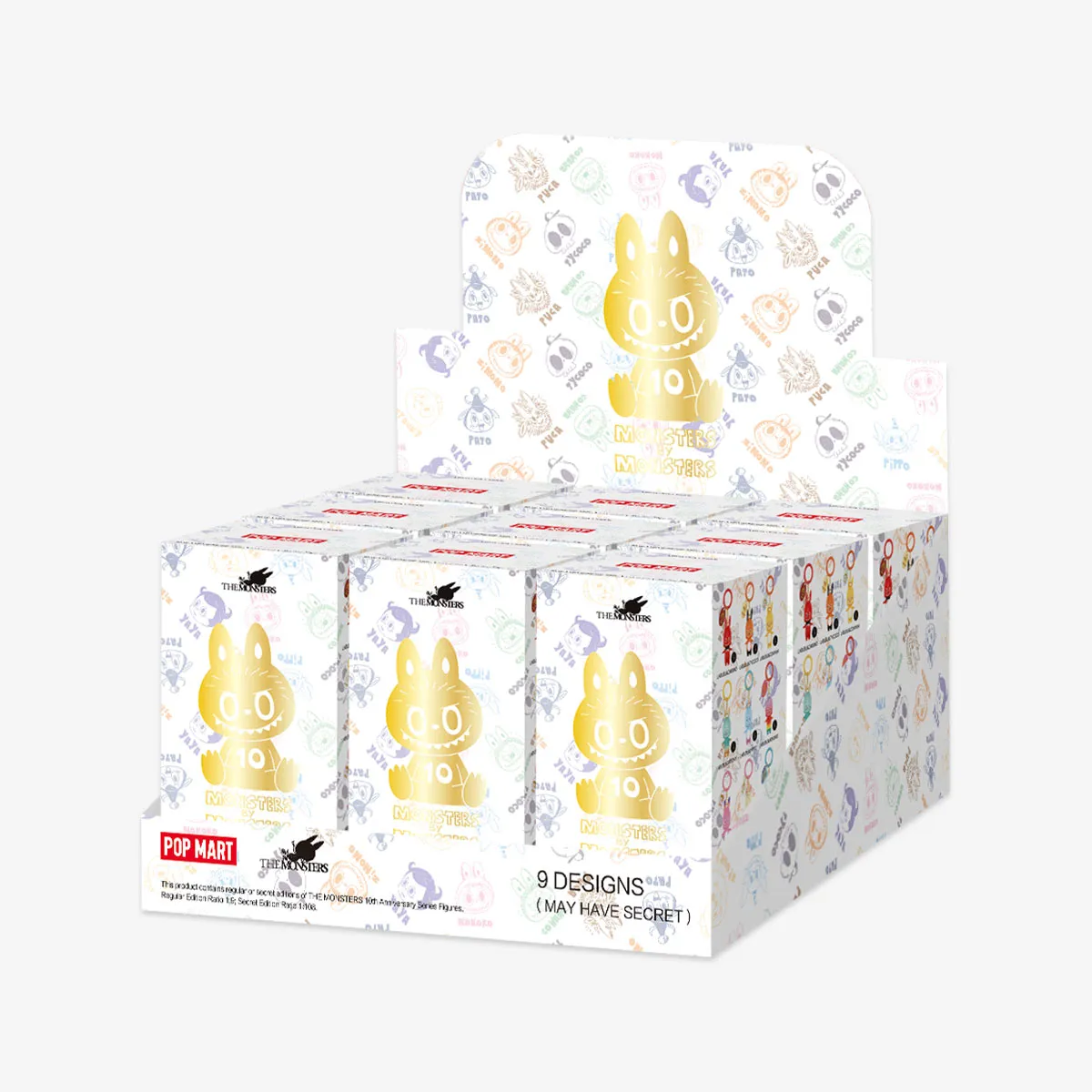 THE MONSTERS 10th Anniversary Series Figures - POP MART (United 