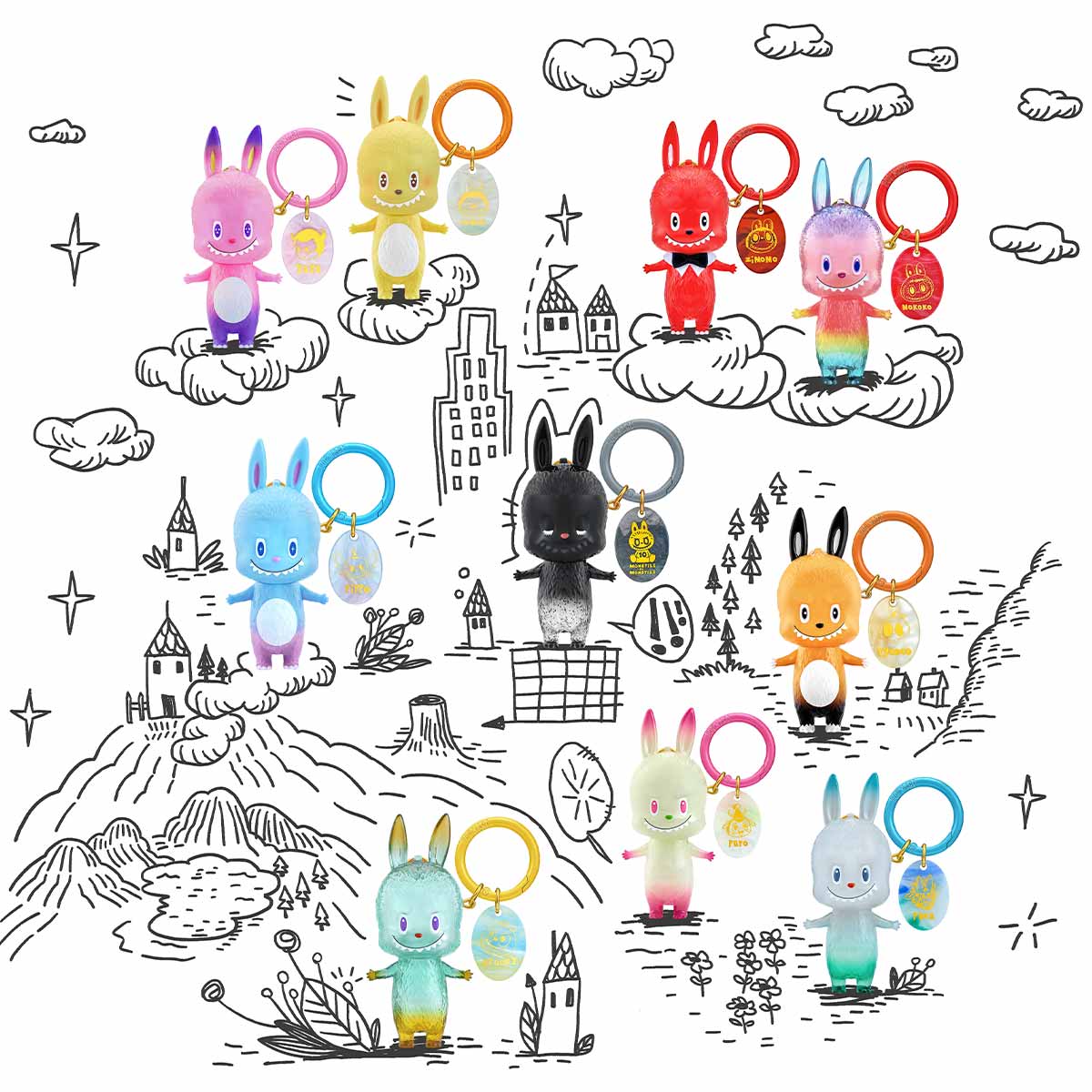 THE MONSTERS 10th Anniversary Series Figures - POP MART (United