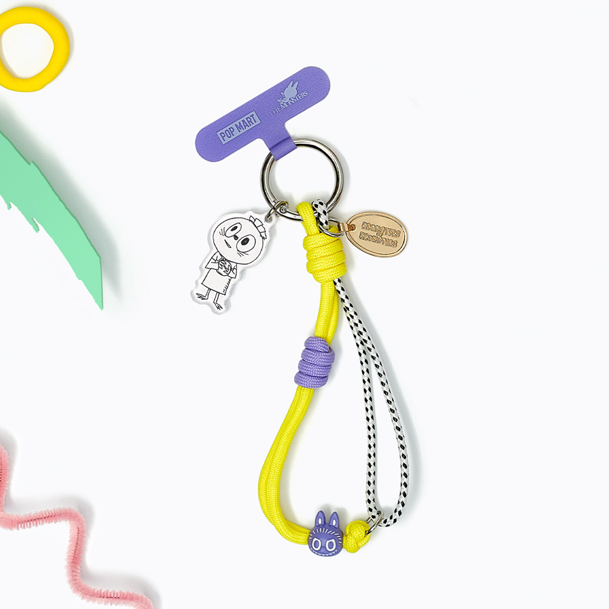 THE MONSTERS 10th Anniversary Series Phone Charm - POP MART