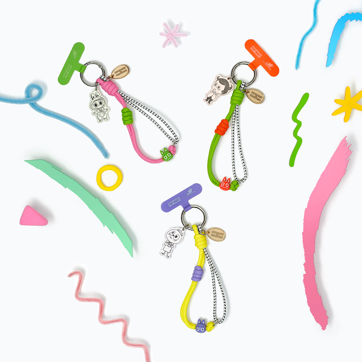 THE MONSTERS 10th Anniversary Series Phone Charm - POP MART