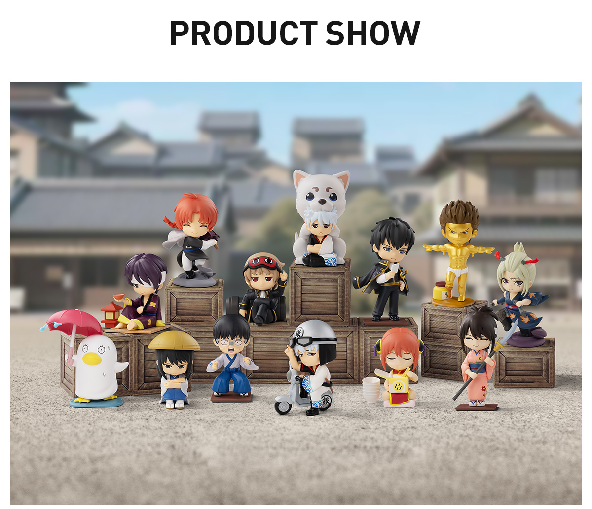 銀魂 Welcome To Yorozuya シリーズ アソートボックス Gintama Welcome To Yorozuya Series Figures - POP MART (United States)