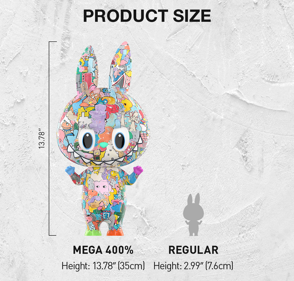 MEGA LABUBU 400% Tenth Anniversary - POP MART (United States)