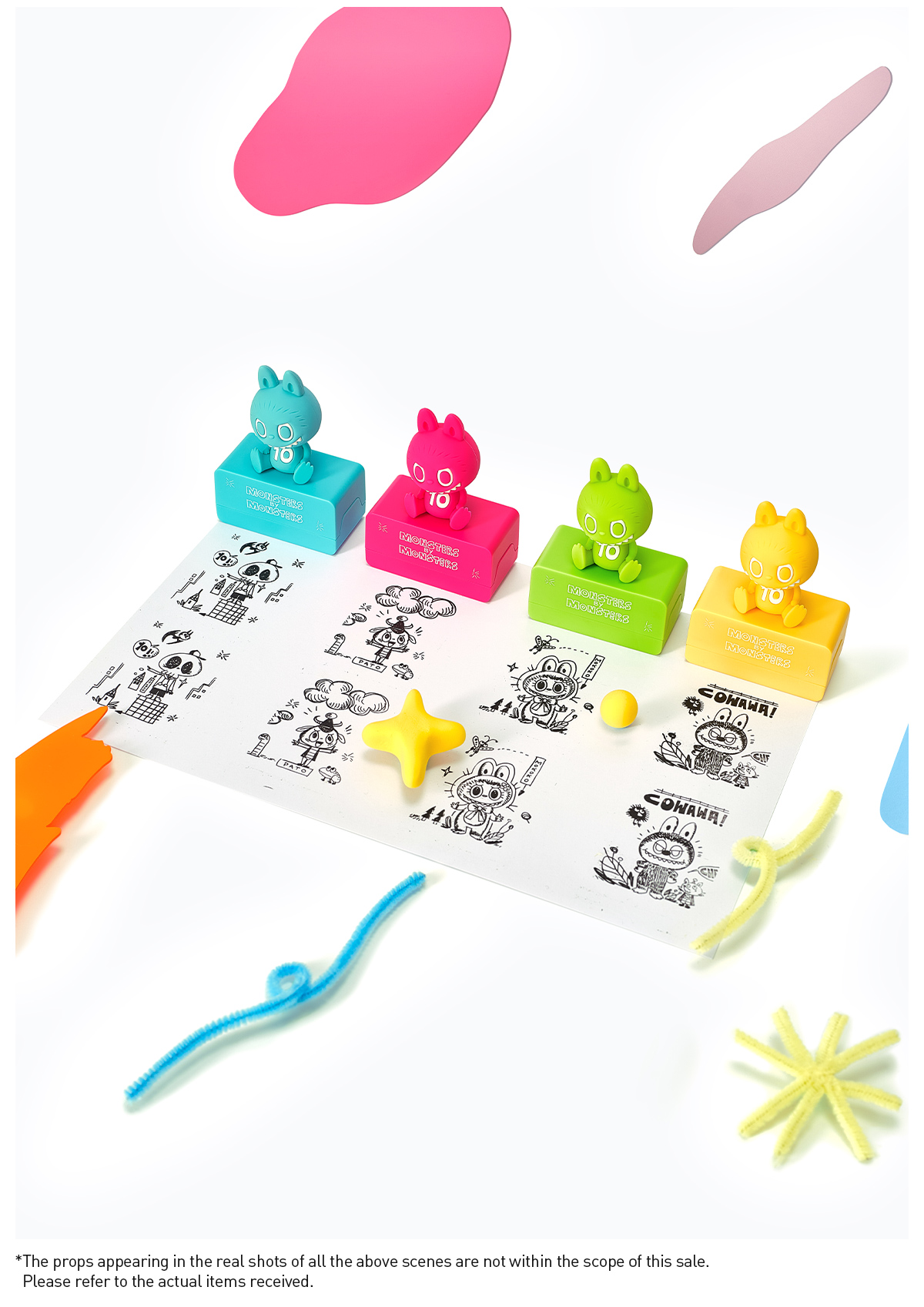 THE MONSTERS 10th Anniversary Series Fridge Magnet - POP MART