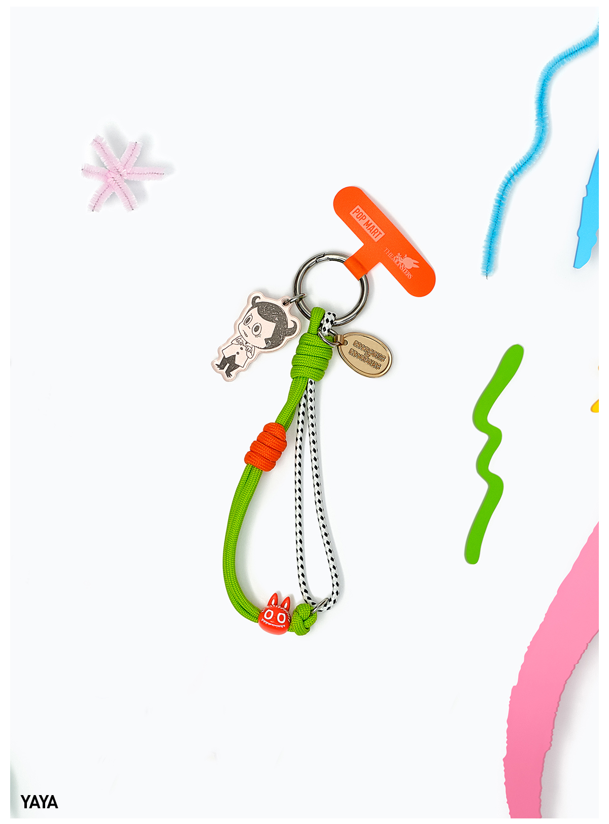 THE MONSTERS 10th Anniversary Series Phone Charm - POP MART
