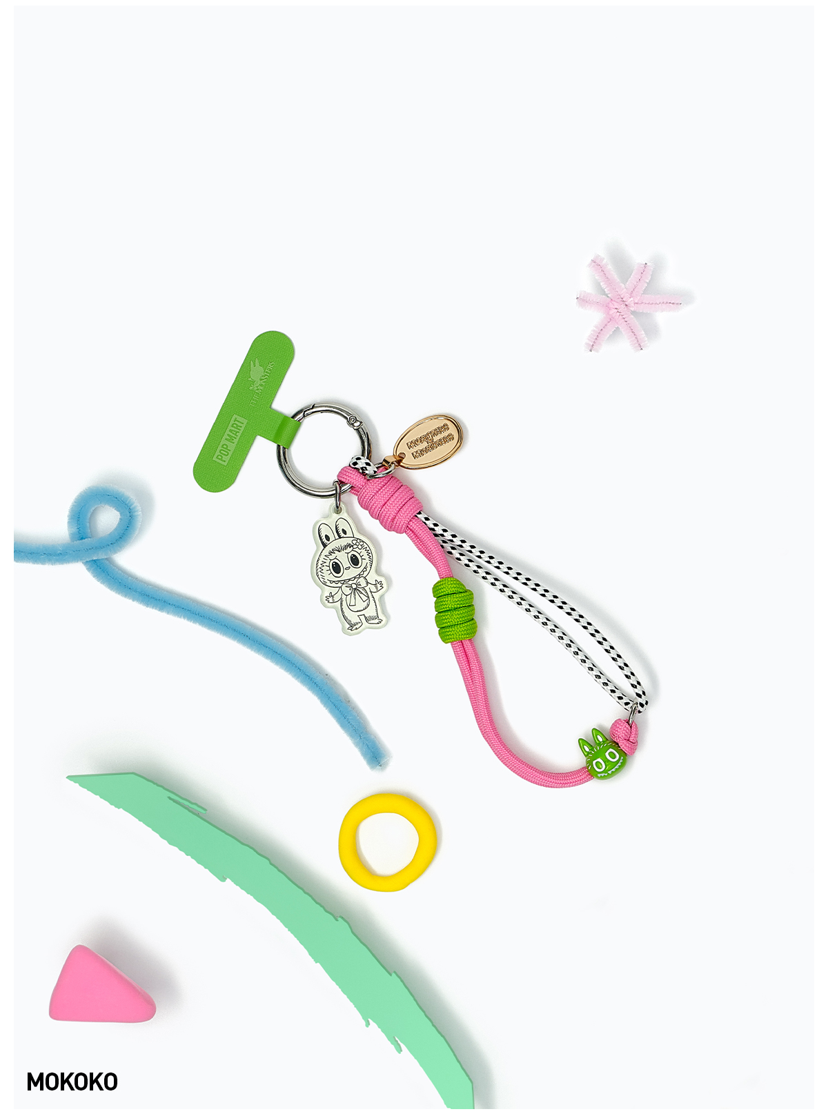 THE MONSTERS 10th Anniversary Series Phone Charm - POP MART