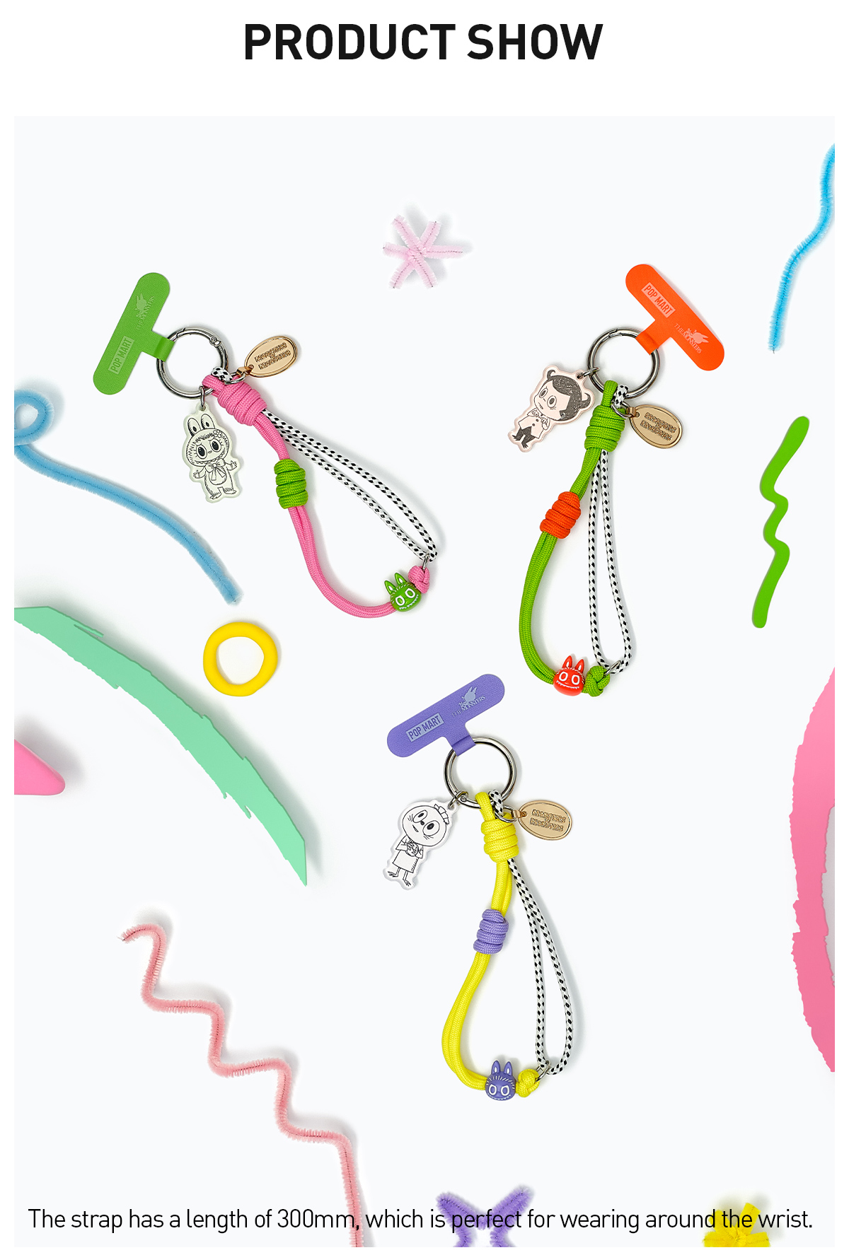 POP NOW:THE MONSTERS 10th Anniversary Series Phone Charm - POP