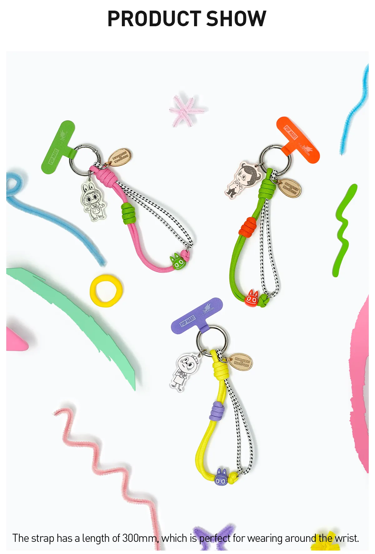POP NOW:THE MONSTERS 10th Anniversary Series Phone Charm - POP 