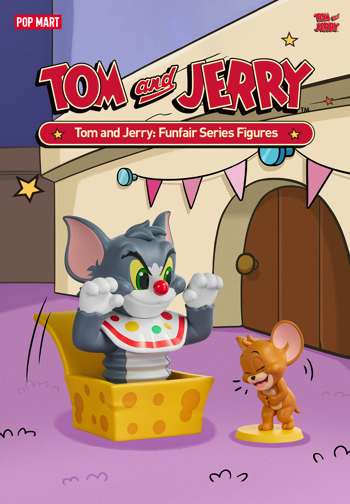Tom and Jerry: Funfair Series Figures|POP MART US Official