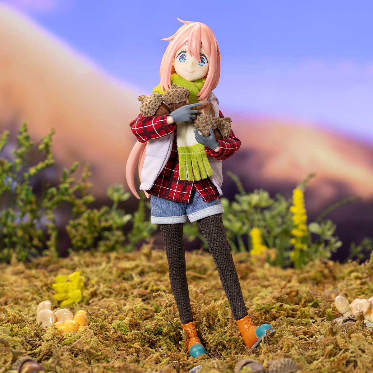 Yuru Camp Δ Series-Nadeshiko Kagamihara/Rin Shima Action Figure