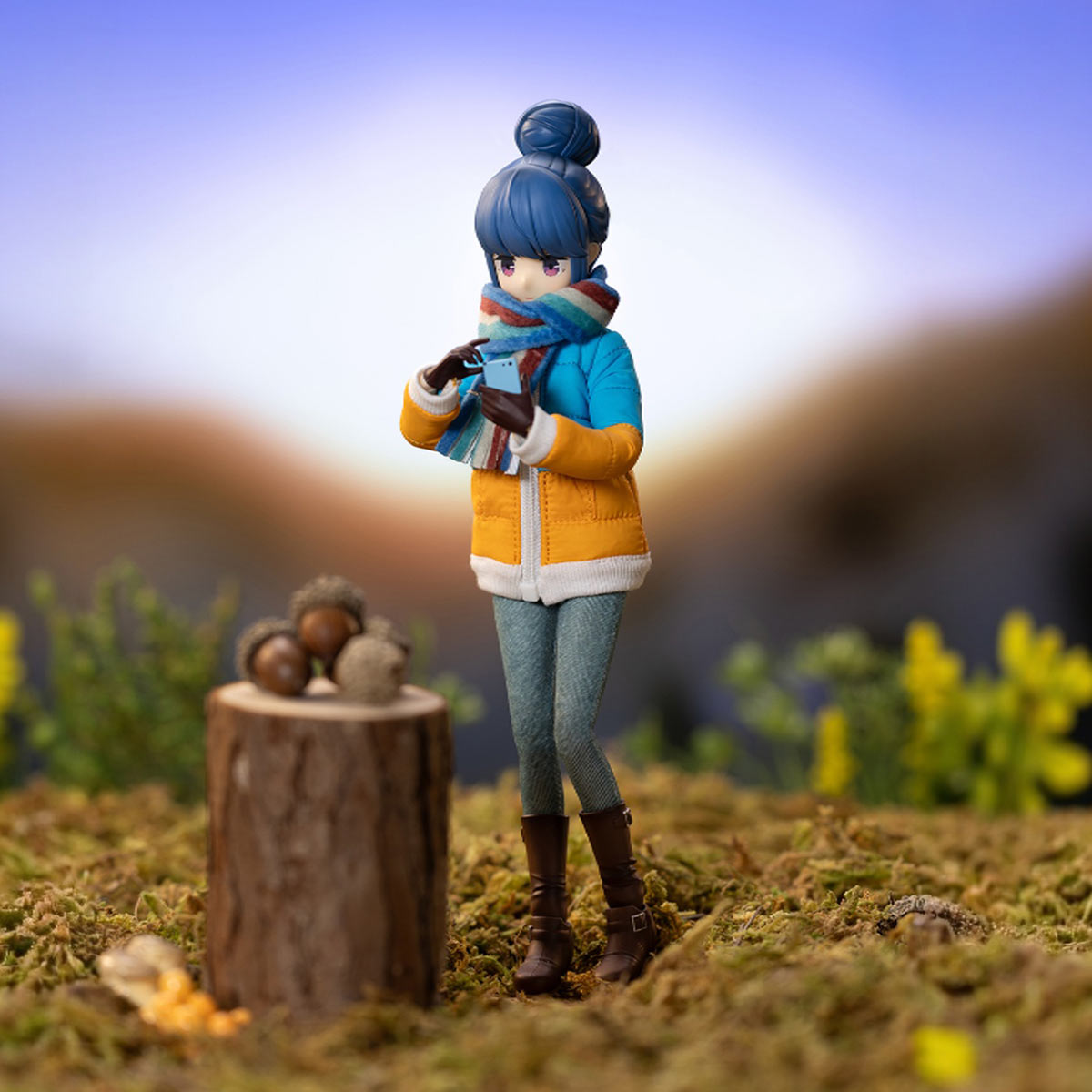 Yuru Camp Δ Series-Nadeshiko Kagamihara/Rin Shima Action Figure