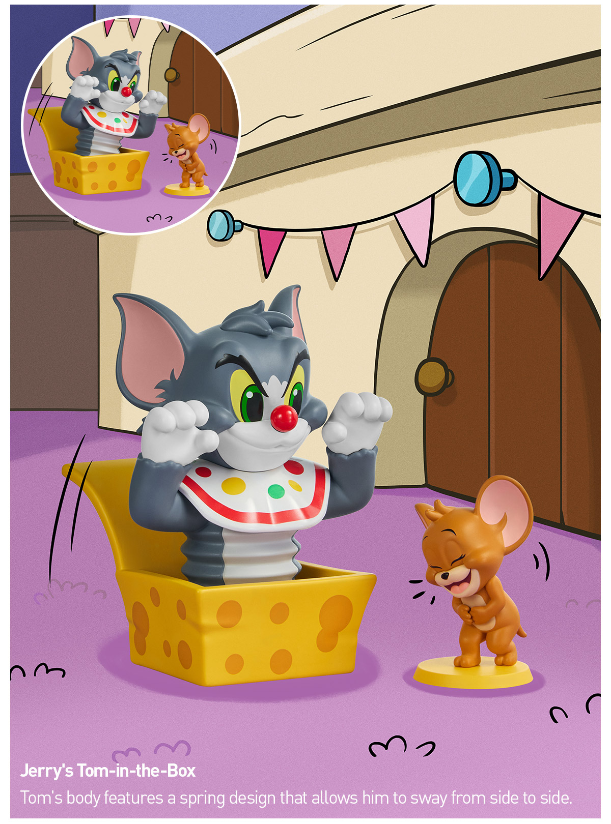 POP NOW:Tom and Jerry: Funfair Series Figures - POP MART (United