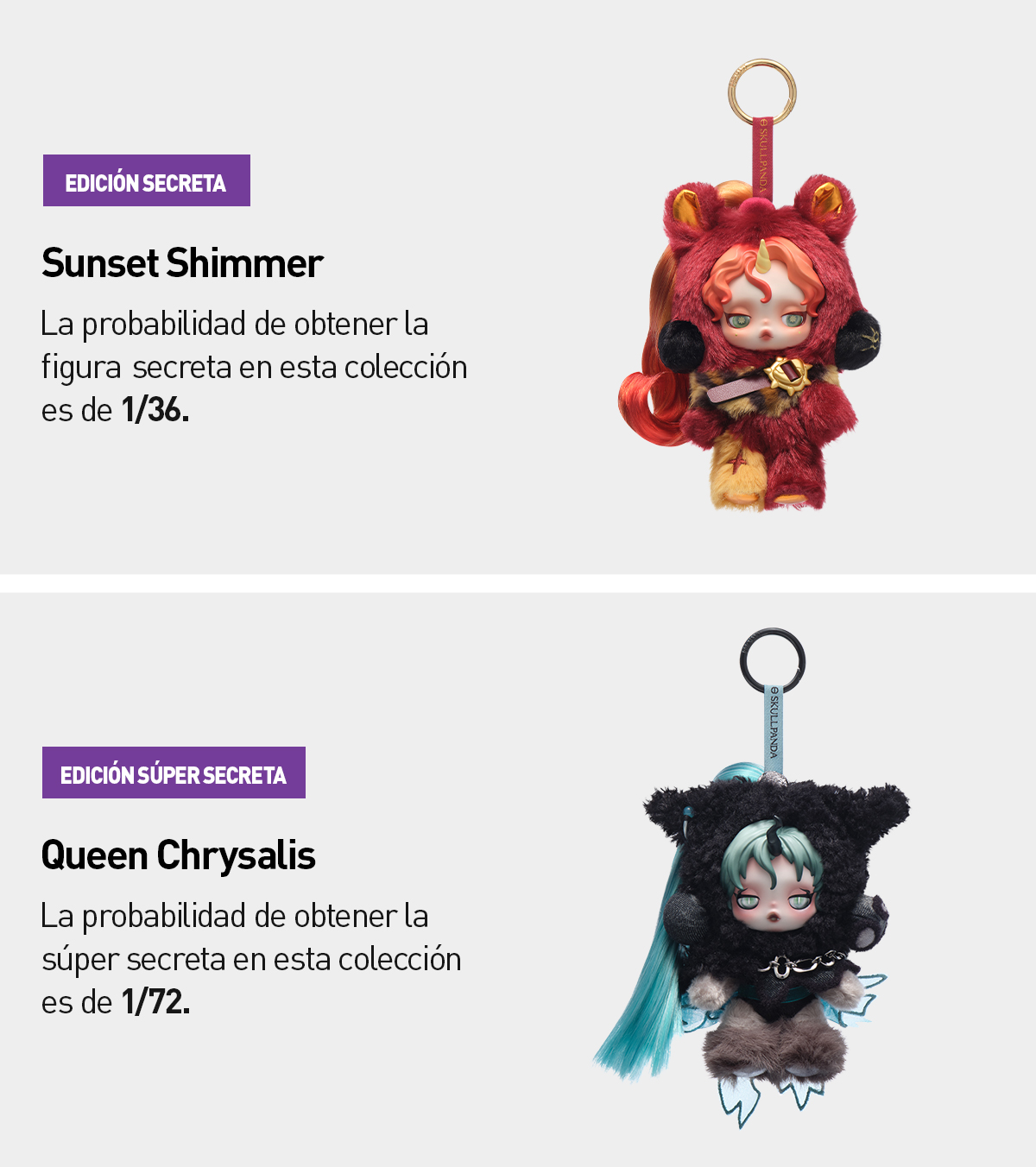 POP NOW:SKULLPANDA × My Little Pony Series Plush Doll Pendant POP NOW:SKULLPANDA × My Little Pony Series Plush Doll Pendant