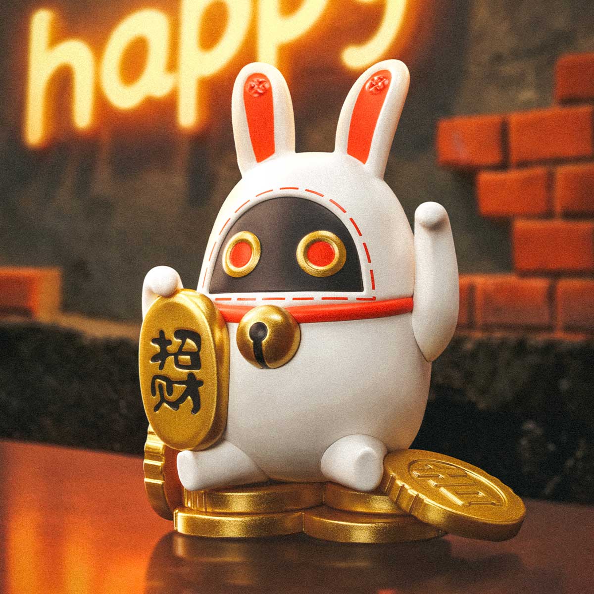 置物 bobochan Zenless Zone Zero Bangboo Party Series Figures - POP MART (United