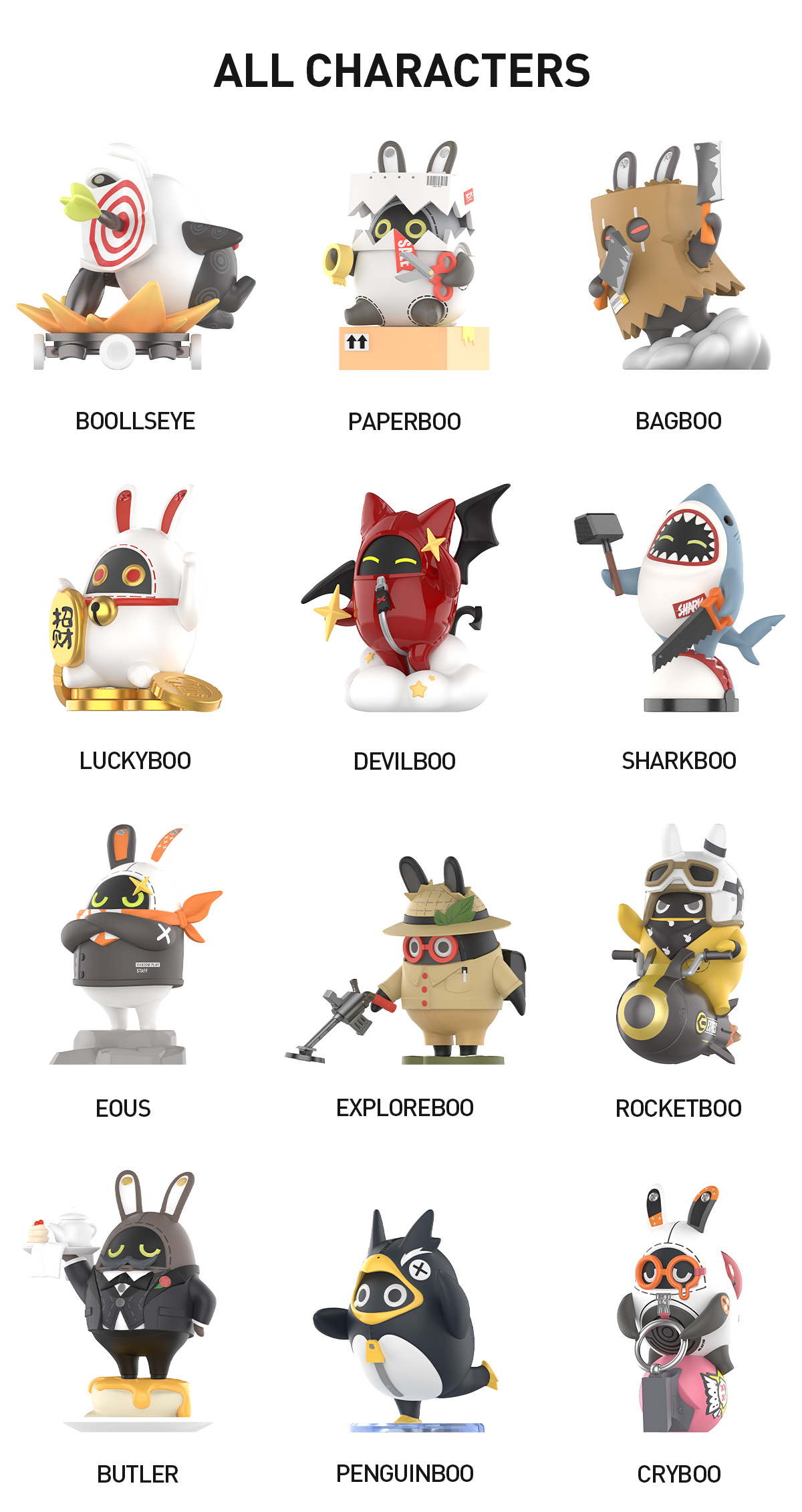 POP NOW:Zenless Zone Zero Bangboo Party Series Figures - POP MART