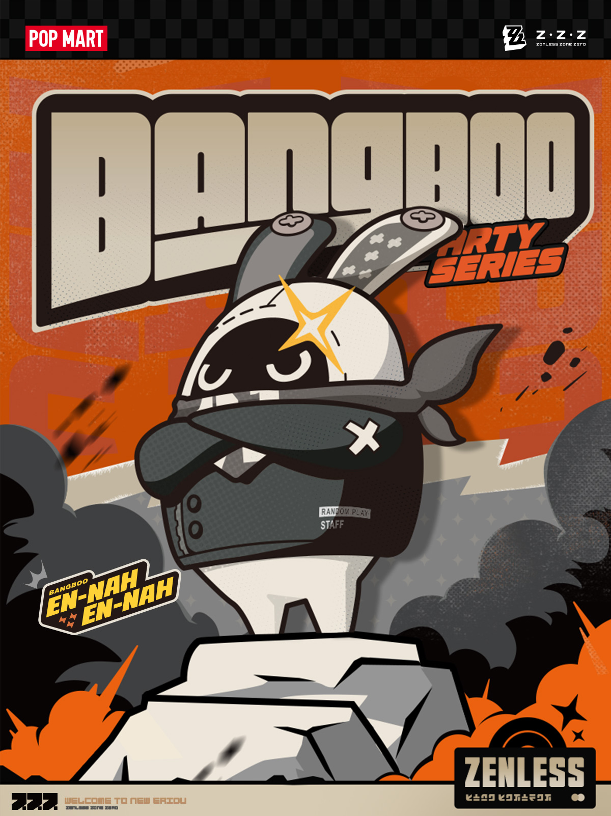 POP NOW:Zenless Zone Zero Bangboo Party Series Figures - POP MART