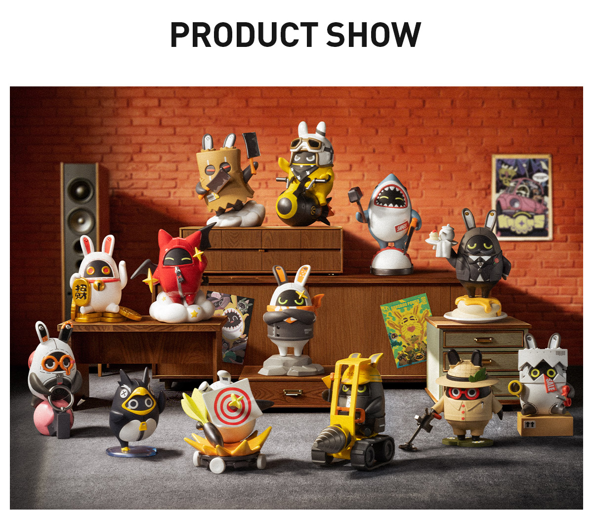 POP NOW:Zenless Zone Zero Bangboo Party Series Figures - POP MART