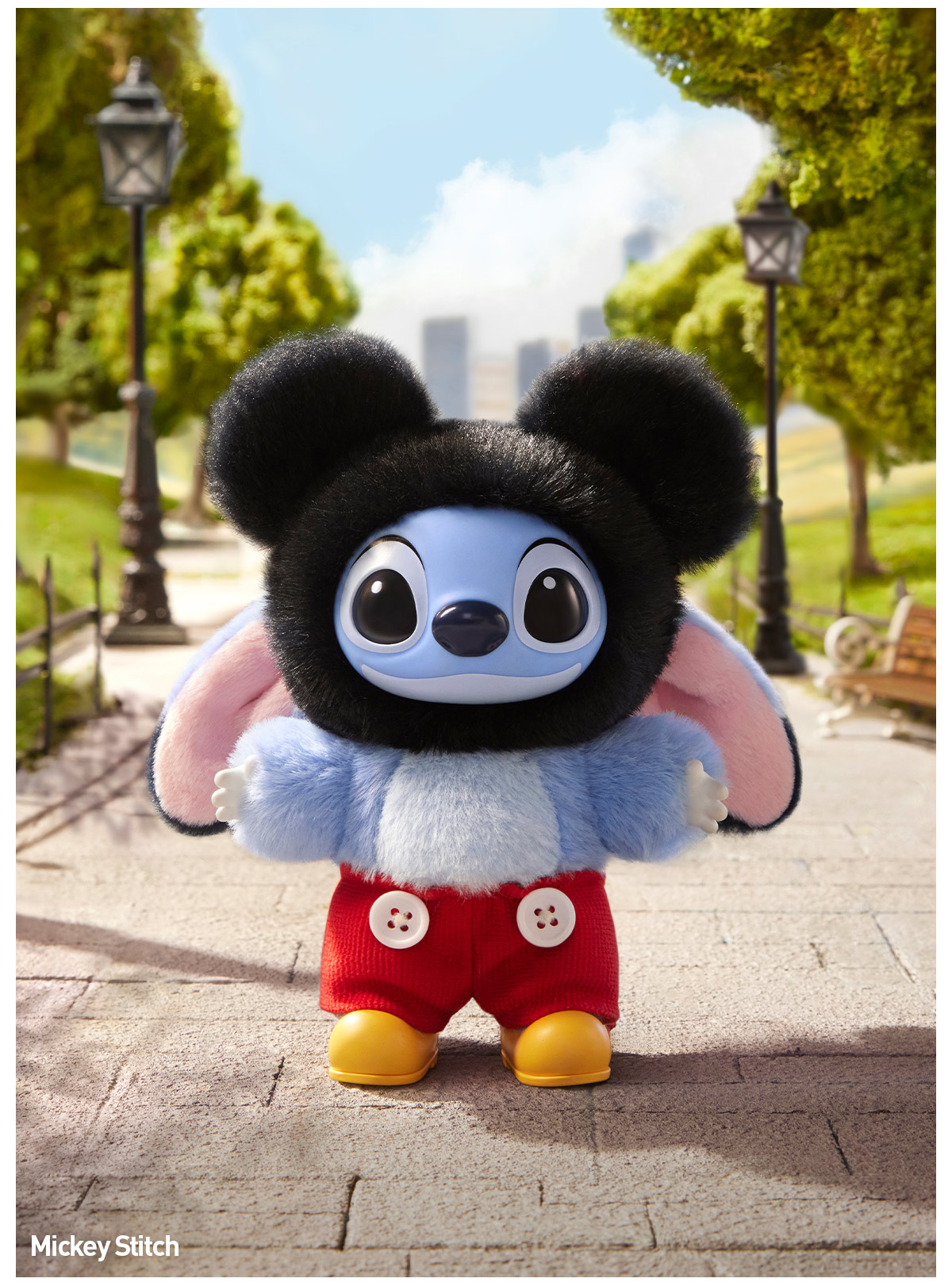 POP NOW:Stitch Adventure Series Vinyl Plush Pendant - POP MART