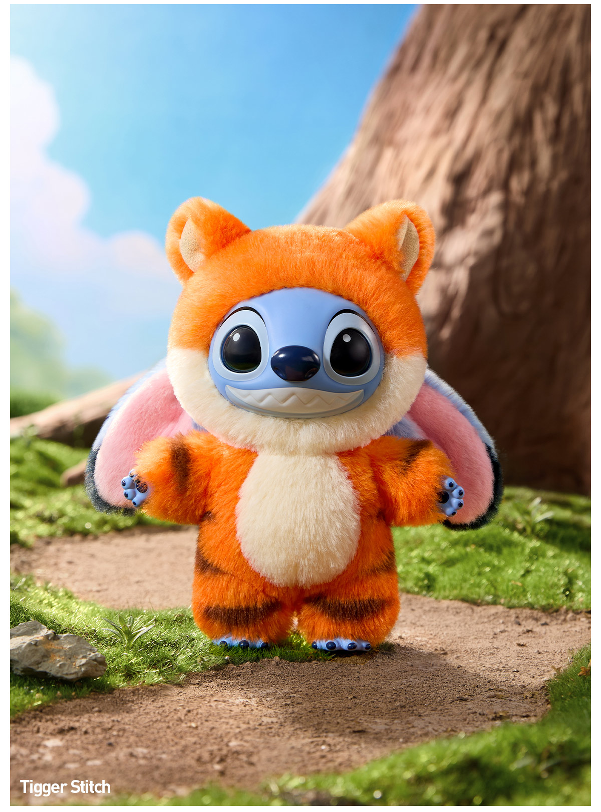 POP NOW:Stitch Adventure Series Vinyl Plush Pendant - POP MART