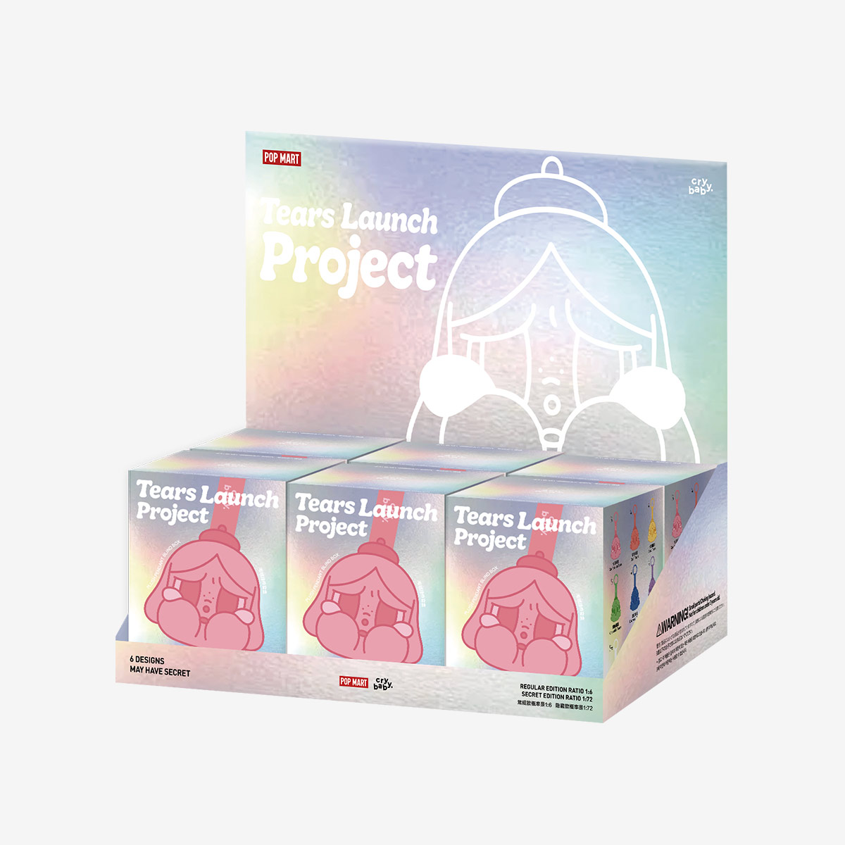 CRYBABY Tears Launch Project Series-Plush Pendant Blind Box - POP