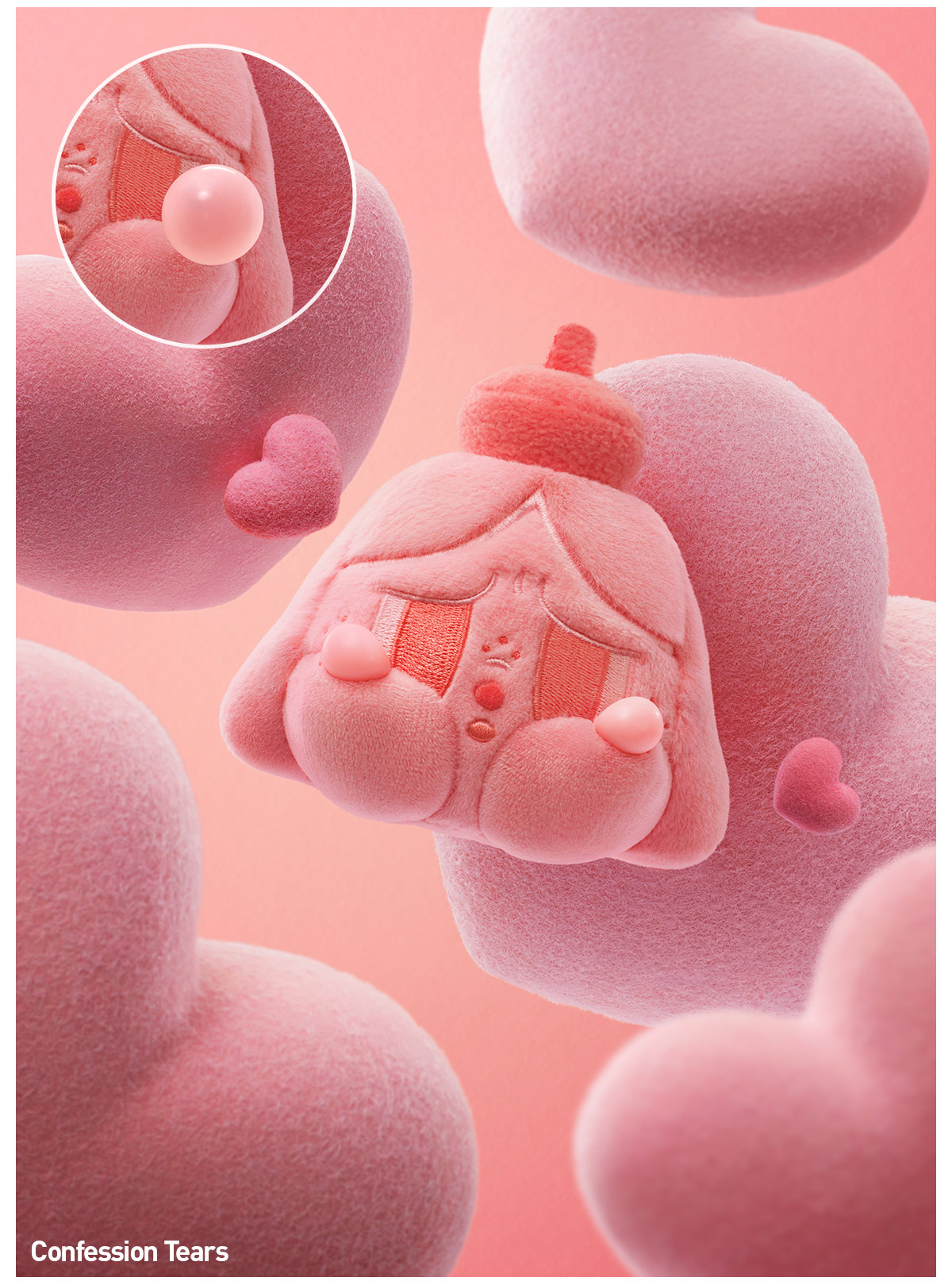 CRYBABY Tears Launch Project Series-Plush Pendant Blind Box - POP