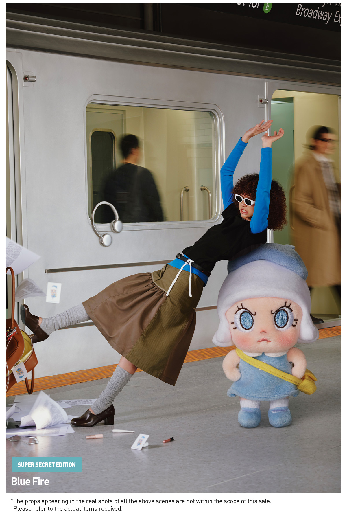 し*ん様 ANGRY MOLLY ぬいぐるみ シークレット Blue Fire Pop Mart Angry Molly Angry Energy Series Lake Blue Fire Plush