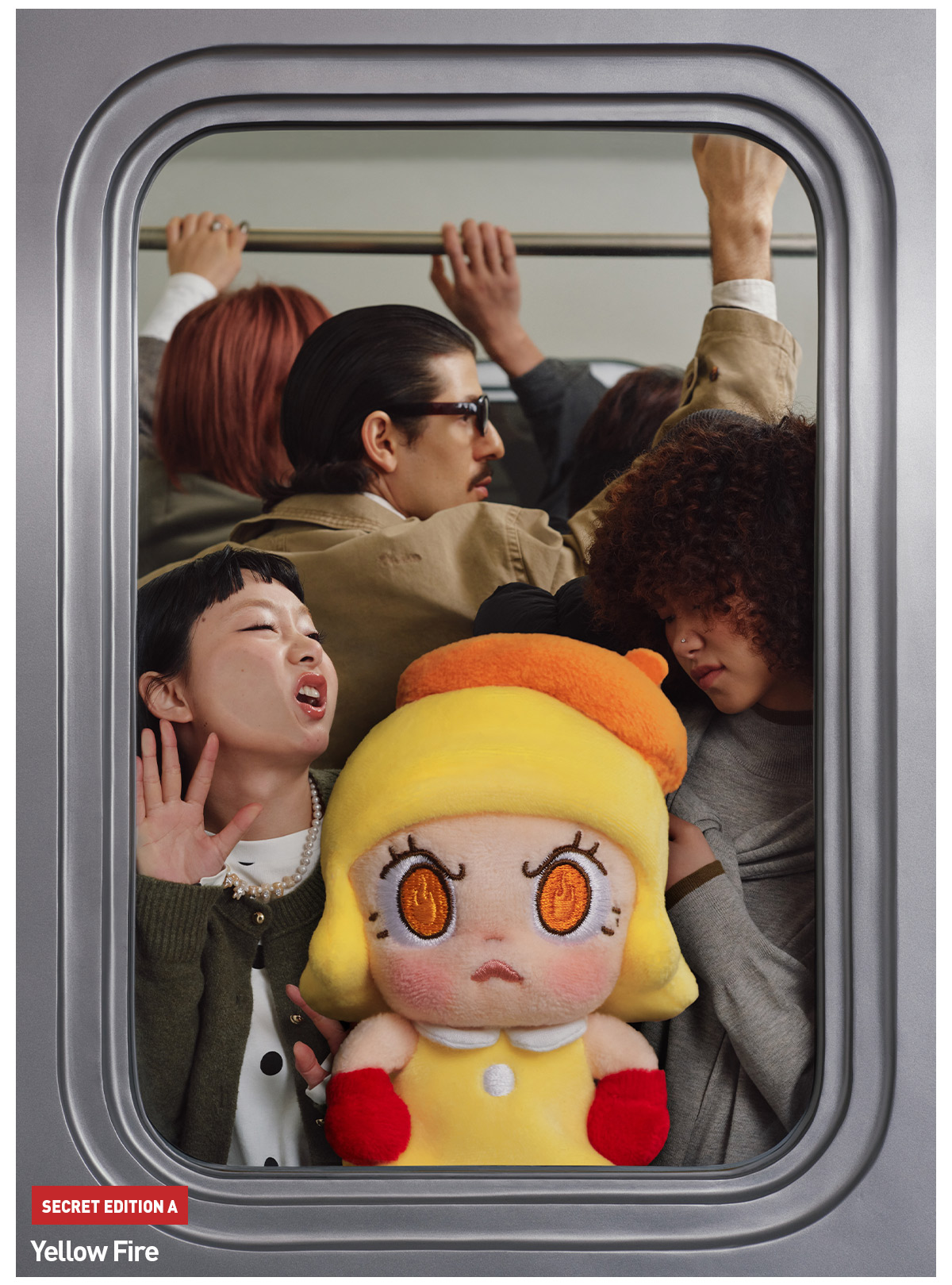 POP NOW:Angry Molly Mood Blossom Series Plush Toy - POP MART