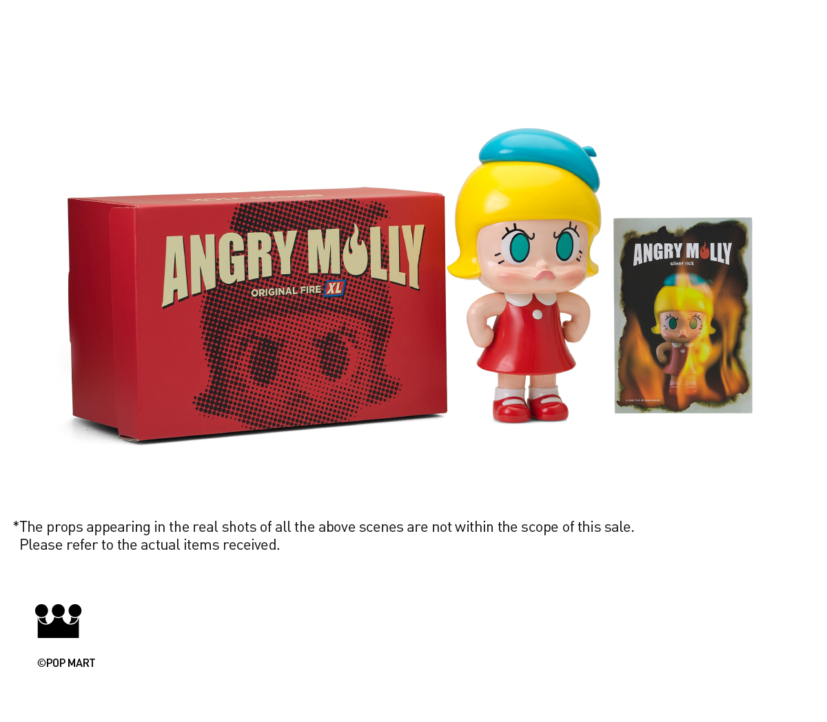 Angry Molly - Original Fire XL｜Designer Toy - POP MART (United