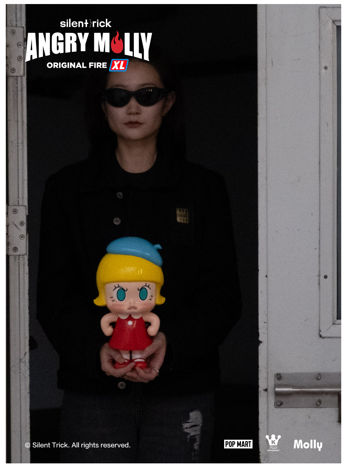 Angry Molly - Original Fire XL｜Designer Toy - POP MART (United