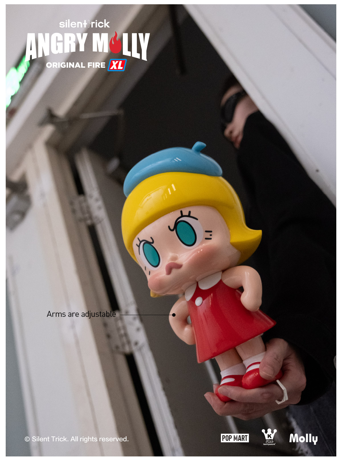 Angry Molly - Original Fire XL｜Designer Toy - POP MART (United