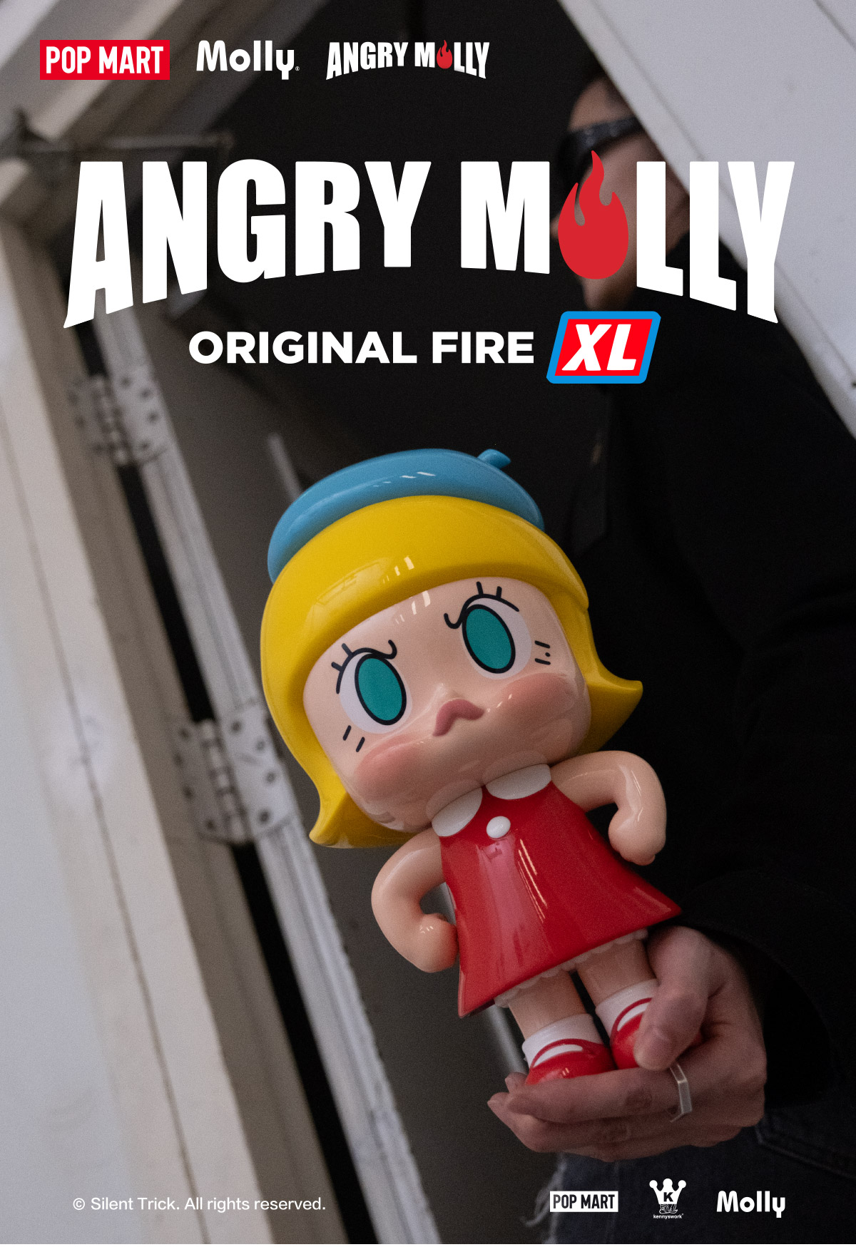 Angry Molly - Original Fire XL｜Designer Toy - POP MART (United