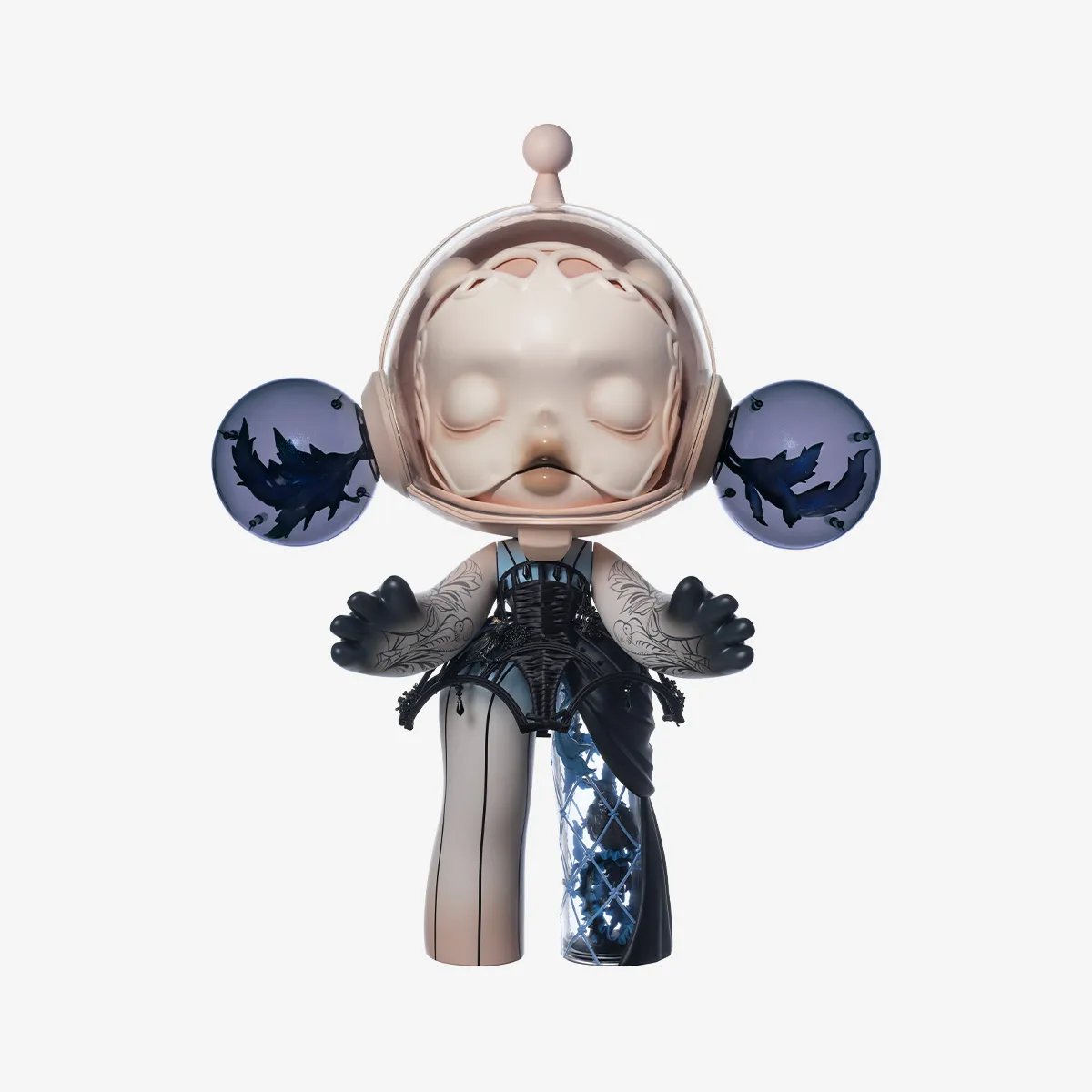 MEGA α SKULLPANDA 1000% Guo Pei-Alternate Universe - POP MART 