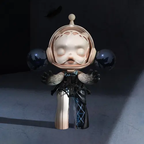 MEGA α SKULLPANDA 1000% Guo Pei-Alternate Universe