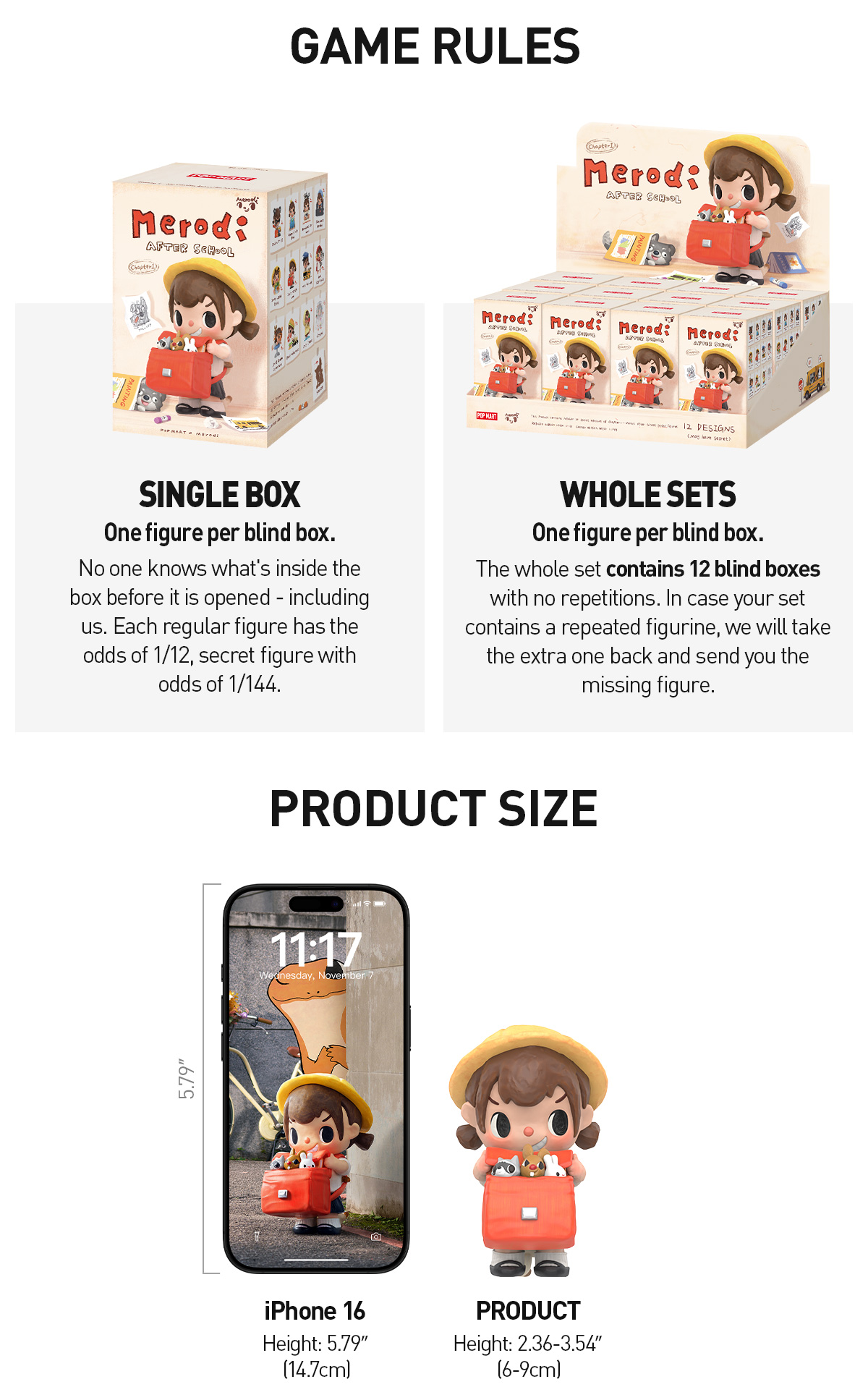 Chapter 1 – Merodi After School Series Figures|POP MART US Official