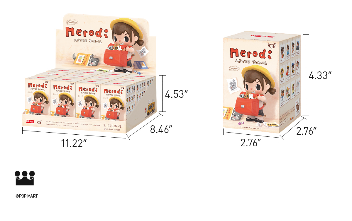 POP NOW:Chapter 1 – Merodi After School Series Figures - POP MART