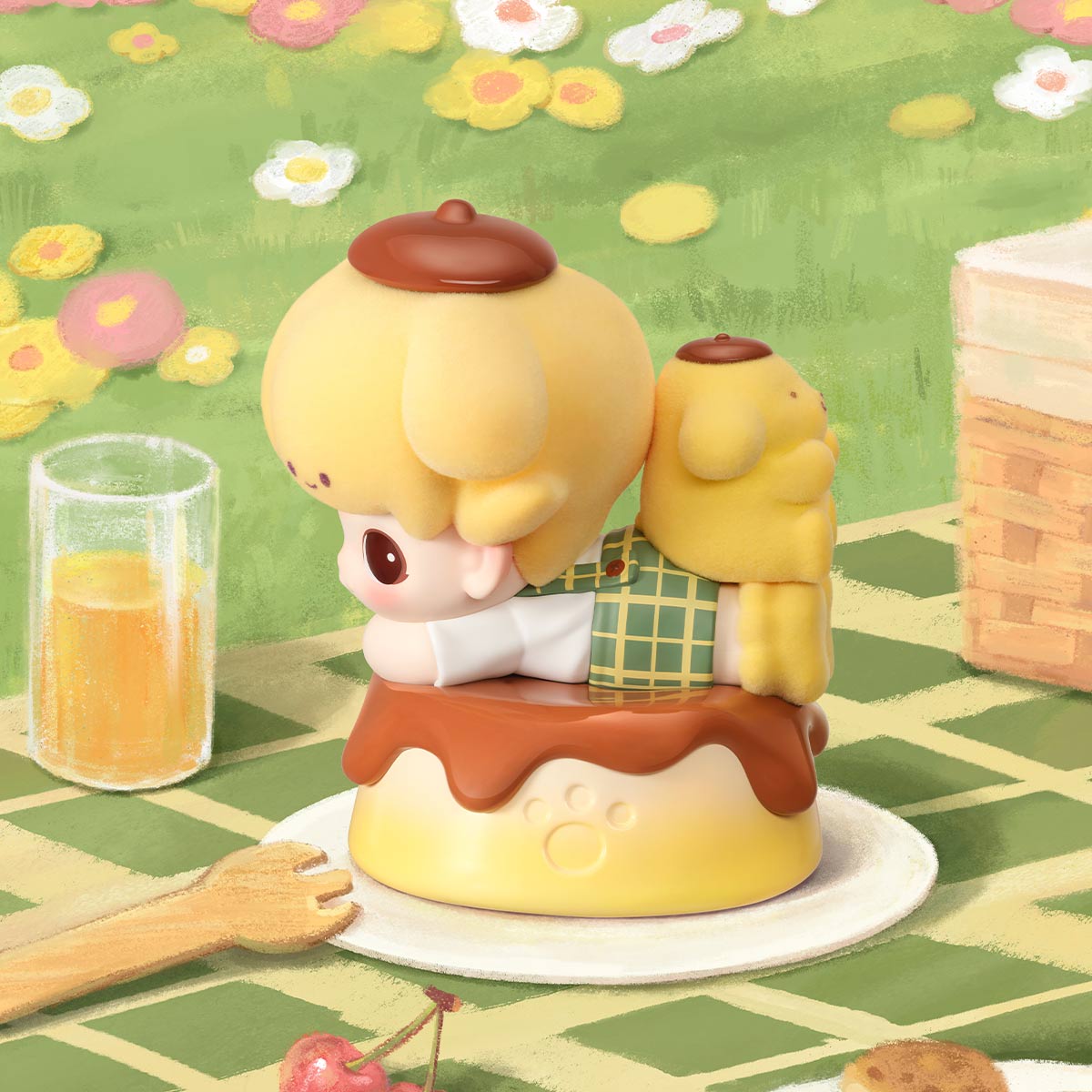 DIMOO WORLD × Pompompurin Figurine - POP MART (United States)