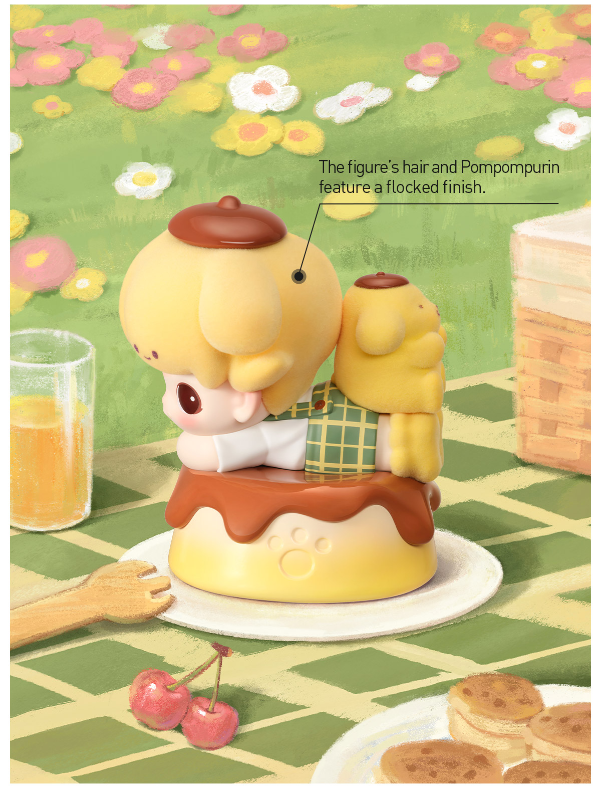 DIMOO WORLD × Pompompurin Figurine - POP MART (United States)