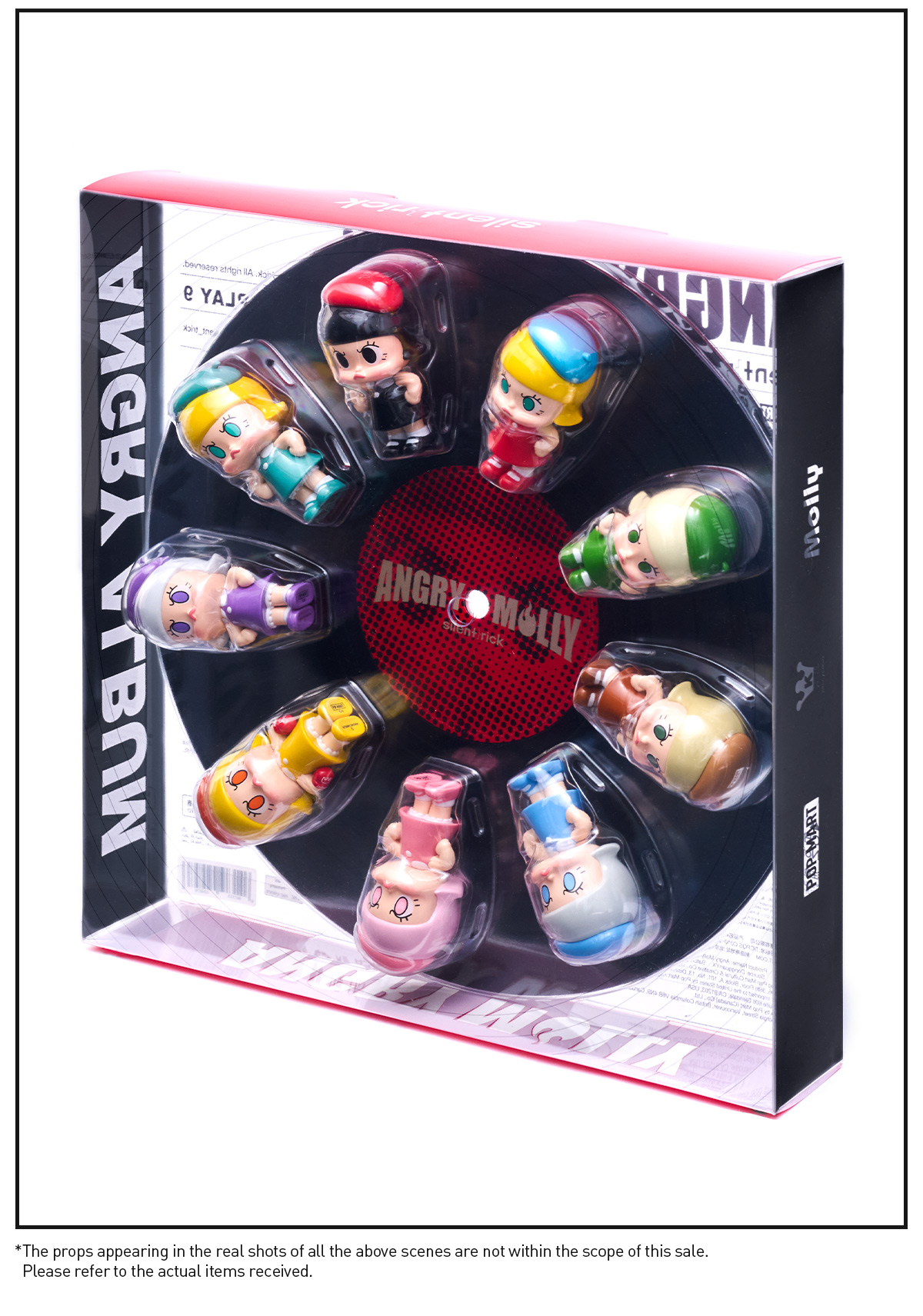 Angry Molly Mini Figure Set - Long Play 9 - POP MART (United States)