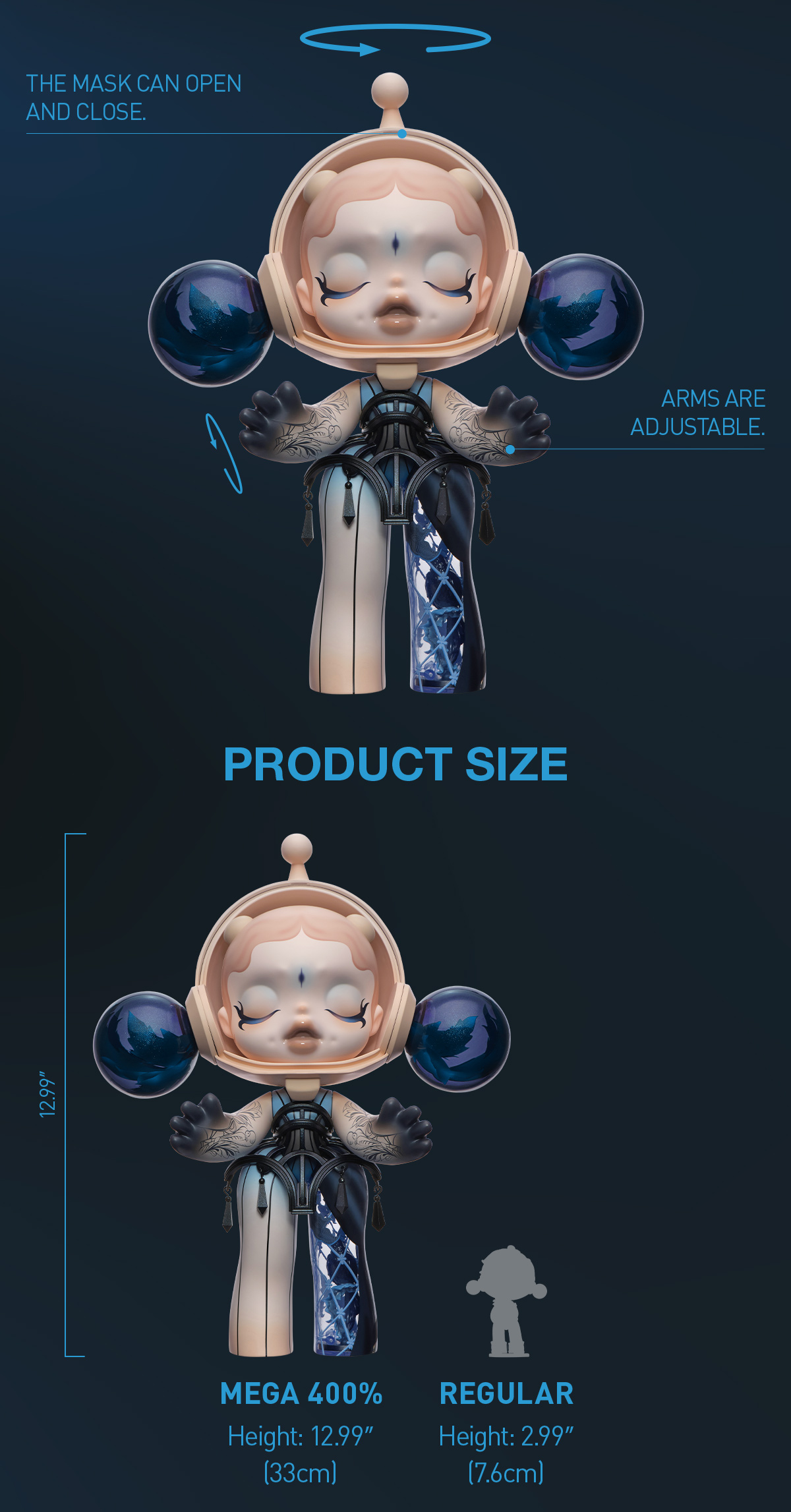 新品未開封❣️POPMART MEGA a SKULLPANDA 400% MEGA α SKULLPANDA 400% Red Crystal - POP MART (United States)