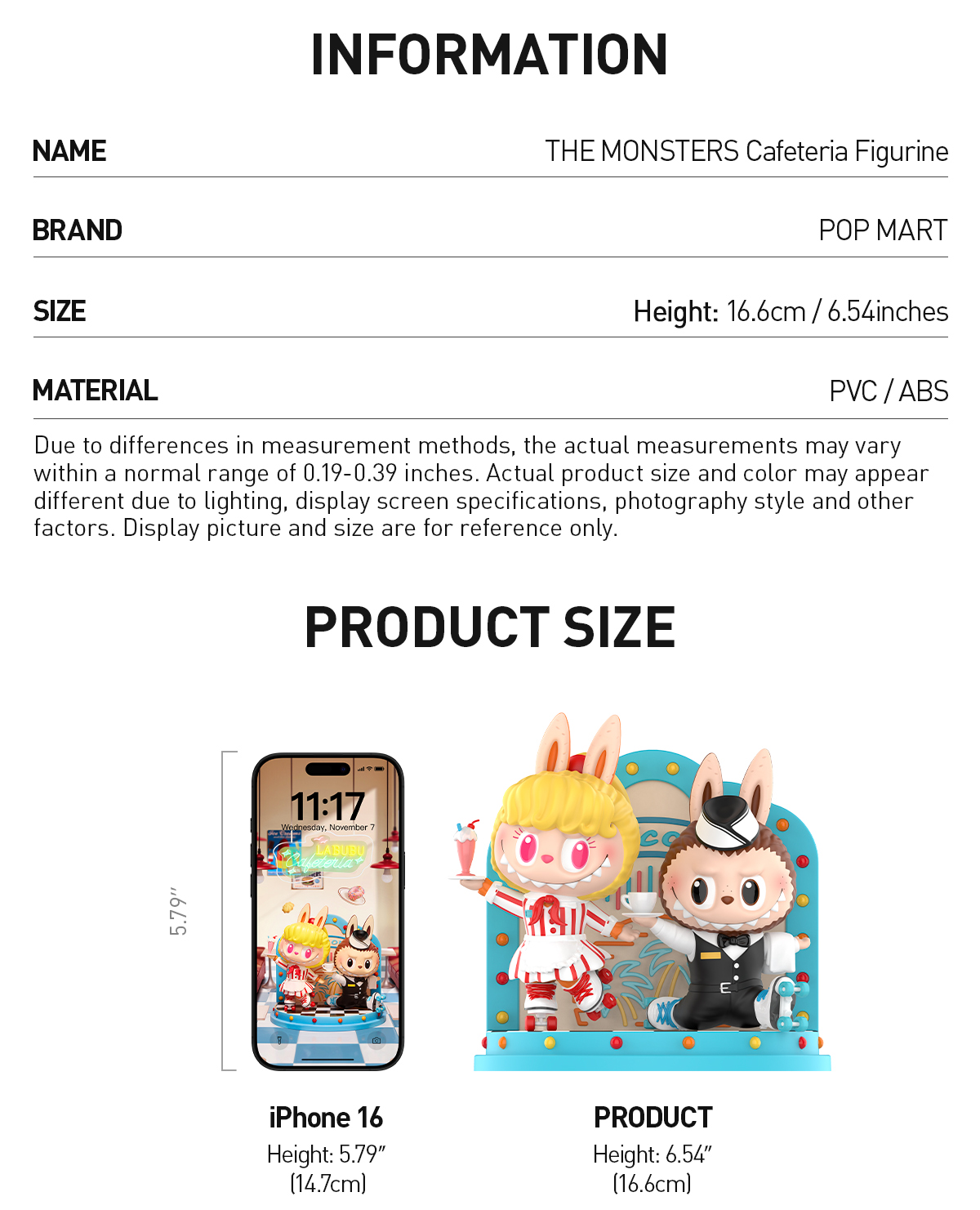 THE MONSTERS Cafeteria Figurine - POP MART (United States)